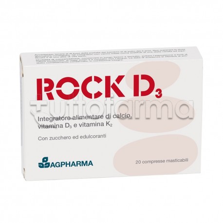 Rock D3 Integratore per le Ossa 45 Compresse