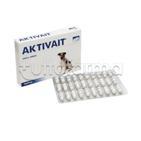 Aktivait Small Breed Integratore Ricostituente per il Cane 60 Capsule