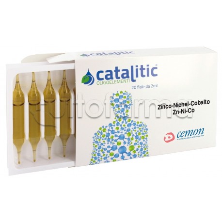 Cemon Catalitic Zinco Nichel Cobalto Oligoelementi 20 Fiale