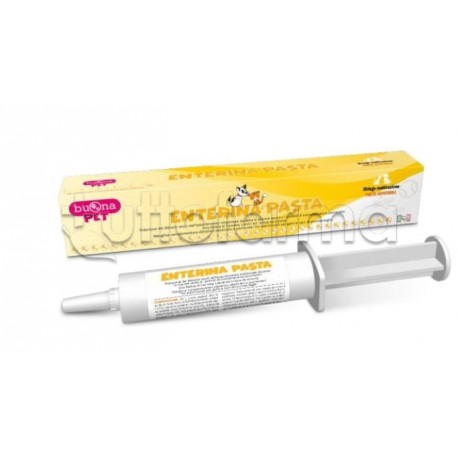 Buona Pet Enterina Integratore Veterinario Disturbi Intestinali Cani e Gatti Siringa Pasta 30g Buona Pet Enterina Integratore Veterinario Disturbi Intestinali Cani e Gatti Siringa Pasta 30g