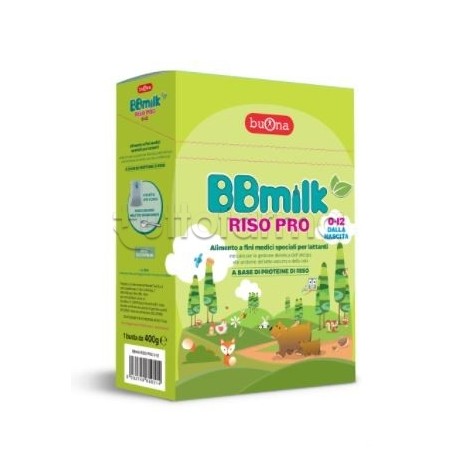 Buona BBMilk Riso Pro 0-12 Latte Busta da 400g