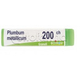 Boiron Plumbum Metallicum 200CH Monodose Globuli Omeopatici