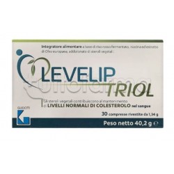 Levelip Triol Integratore per Colesterolo 30 Compresse Levelip Triol Integratore per Colesterolo 30 Compresse