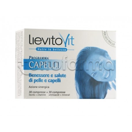 Lievitovit Program Integratore contro Caduta Capelli 60 Compresse Lievitovit Program Integratore contro Caduta Capelli 60 Compresse
