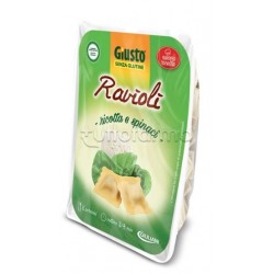Giusto Ravioli Senza Glutine Ricotta e Spinaci 250g