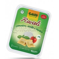 Giusto Ravioli Senza Glutine Pomodoro Ricotta e Basilico 250g