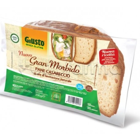 Giusto Gran Morbido Pane Casareccio Senza Glutine 200g