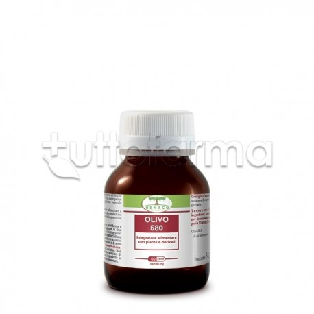 Renaco Olivo 580 Integratore per Ipertensione 60 Capsule