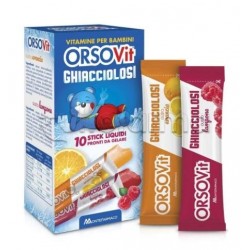 OrsoVit Ghiacciolosi Vitamine per Bambini 10 Stick Liquidi OrsoVit Ghiacciolosi Vitamine per Bambini 10 Stick Liquidi