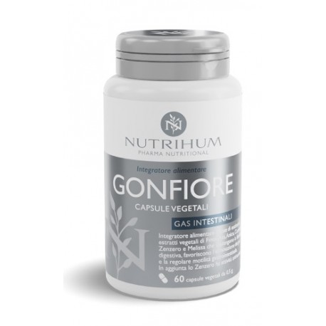 Nutrinhum Gonfiore Integratore per Digestione 60 Capsule Nutrinhum Gonfiore Integratore per Digestione 60 Capsule