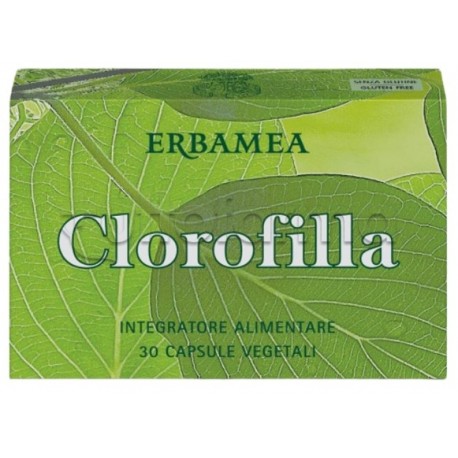 Erbamea Clorofilla Integratore Antiossidante 30 Capsule