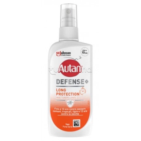 Autan Defense Long Protection Spray Repellente Zanzare 100ml