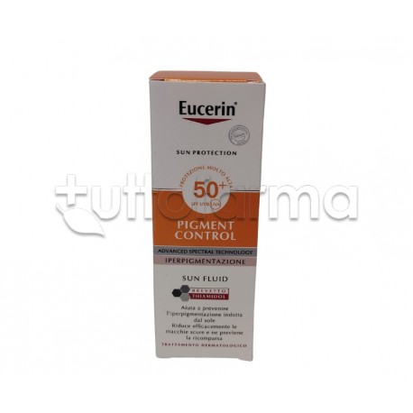 Eucerin Sun Fluid Pigment Control SPF50+ 50ml Eucerin Sun Fluid Pigment Control SPF50+ 50ml