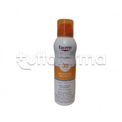 Eucerin Sun Sensitive Protect Spray Solare Tocco Secco SPF50 200ml