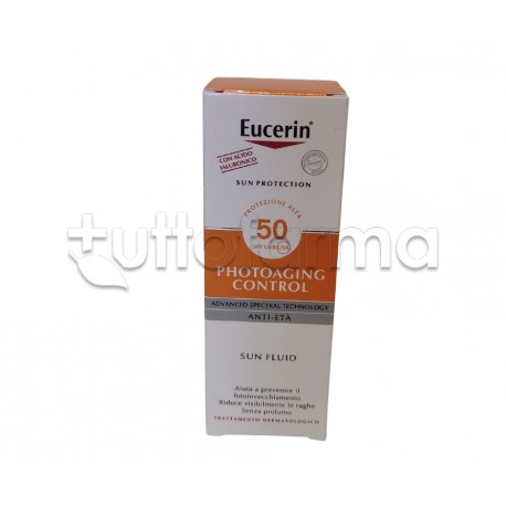 Eucerin Sun Photoaging Control Crema Solare Antietà SPF50 50ml Eucerin Sun Photoaging Control Crema Solare Antietà SPF50 50ml