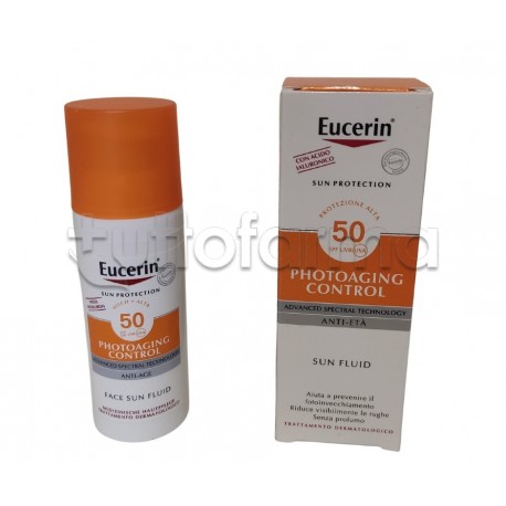 Eucerin Sun Photoaging Control Crema Solare Antietà SPF50 50ml Eucerin Sun Photoaging Control Crema Solare Antietà SPF50 50ml