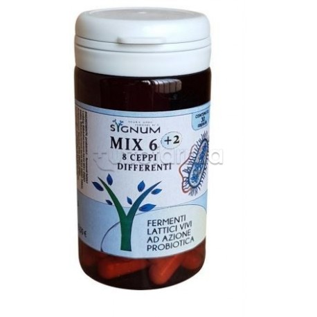 Sygnum Mix 6 + 2 Integratore Fermenti Lattici Benessere Intestino 60 Capsule