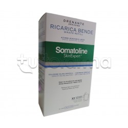 Somatoline Skin Expert Kit Ricarica Bende Drenanti 6 Sacchetti