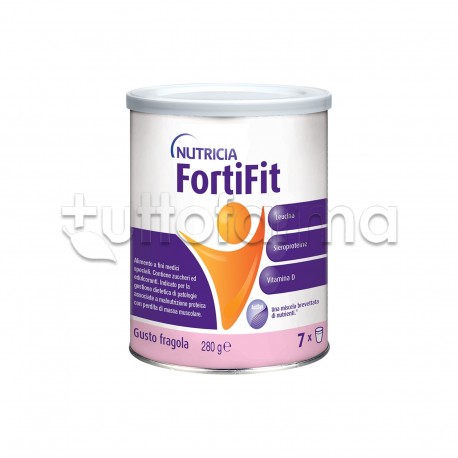 Fortifit Gusto Fragola per Recupero Muscolare 280g