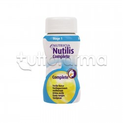 Nutricia Nutilis Complete Stage 1 Gusto Vaniglia 4 Bottiglie da 125ml