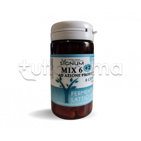 Sygnum Mix 6 + 2 Integratore Fermenti Lattici Benessere Intestino 60 Capsule