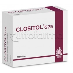 Clospitol G75 Integratore per Ovaio Policistico 20 Bustine Clospitol G75 Integratore per Ovaio Policistico 20 Bustine