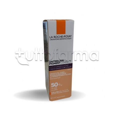 La Roche Posay Anthelios Pigmentation Crema Solare Colorata Medium SPF50+ 50ml La Roche Posay Anthelios Pigmentation Crema Solare Colorata Medium SPF50+ 50ml