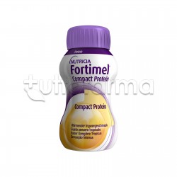 Nutricia Fortimel Compact Protein Zenzero Tropicale Integratore Ricostituente 4x125ml