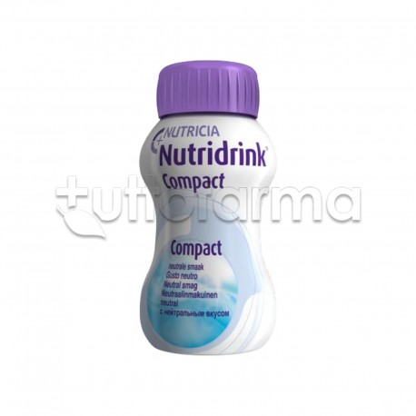 Nutridrink Compact Neutro Integratore Energetico 4X125ml Nutridrink Compact Neutro Integratore Energetico 4X125ml