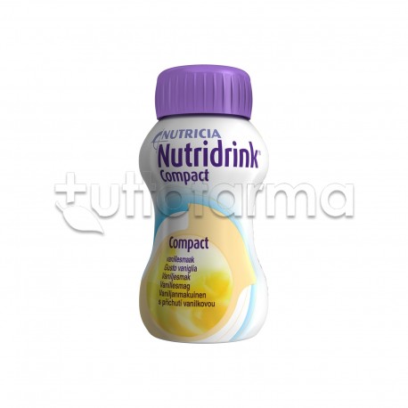 Nutridrink Compact Vaniglia Integratore Energetico 4X125ml Nutridrink Compact Vaniglia Integratore Energetico 4X125ml