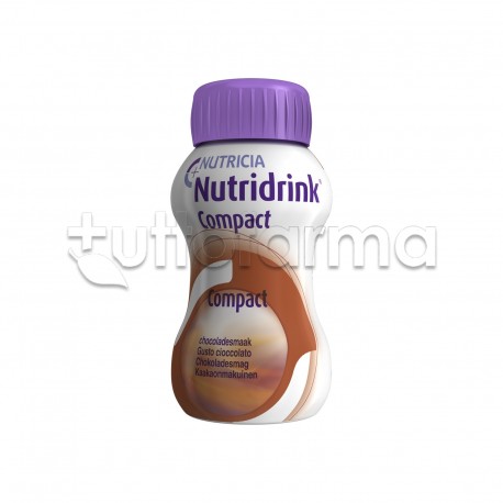 Nutridrink Compact Cioccolato Integratore Energetico 4X125ml Nutridrink Compact Cioccolato Integratore Energetico 4X125ml