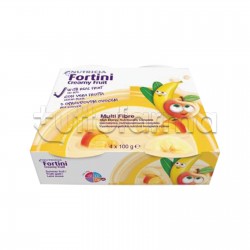 Nutricia Fortini Creamy Fruit Multi Fibre Gusto Frutti Gialli 4x100g