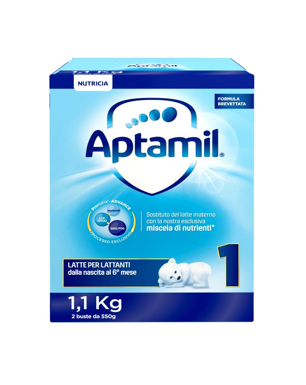 Aptamil 1 Latte in Polvere da 0 a 6 Mesi 1100g - TuttoFarma