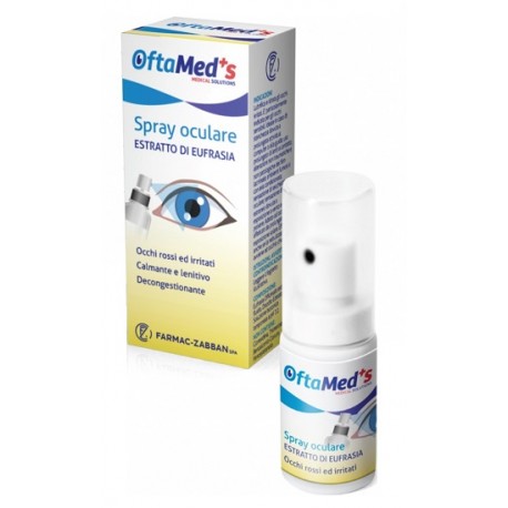Oftamed's Spray Oculare per Occhi Rossi 10ml Oftamed's Spray Oculare per Occhi Rossi 10ml