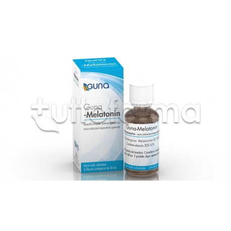 Guna Melatonin 6CH Medicinale Omeopatico in Gocce 30ml
