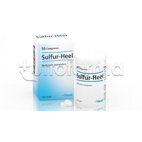 Sulfur Heel Guna 50 Compresse Medicinale Omeopatico