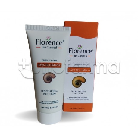Florence Bio Cosmesi Crema Viso Bava di Lumaca e Acido Ialuronico Antimacchie 100ml