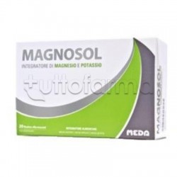 Magnosol Integratore di Magnesio e Potassio 20 Bustine Effervescenti Magnosol Integratore di Magnesio e Potassio 20 Bustine Effervescenti