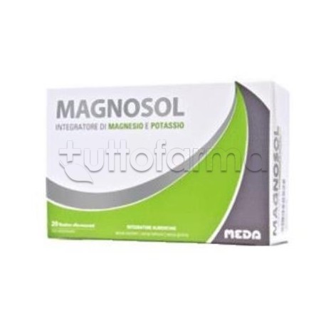 Magnosol Integratore di Magnesio e Potassio 20 Bustine Effervescenti