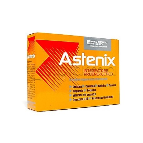 Astenix Integratore Ricostituente per Stanchezza e Debolezza 12 Bustine Astenix Integratore Ricostituente per Stanchezza e Debolezza 12 Bustine