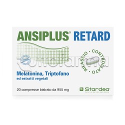 Stardea Ansiplus Retard Integratore per il Sonno 20 Compresse