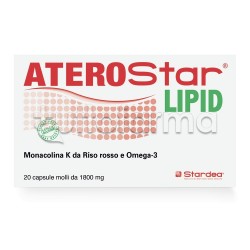 Stardea AteroStar Lipid Integratore per il Cuore 20 Capsule Molli Stardea AteroStar Lipid Integratore per il Cuore 20 Capsule Molli