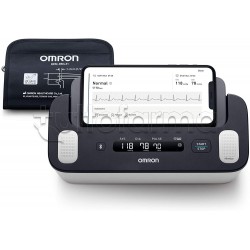 Omron Complete Misuratore di Pressione con ECG Compatibile con iOS e Android
