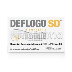 Stardea Deflogo SD Integratore per il Drenaggio dei Liquidi e Microcircolo 20 Compresse