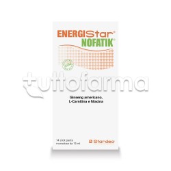 Stardea Energistar Nofatik Integratore per la Stanchezza 14 Stick Stardea Energistar Nofatik Integratore per la Stanchezza 14 Stick