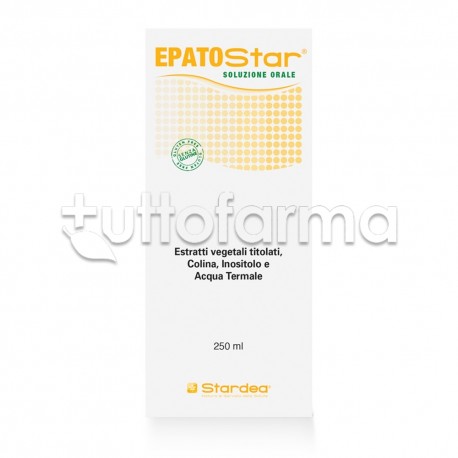 Stardea Epatostar Integratore per l'Apparato Digerente Flacone 250ml