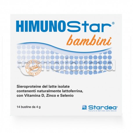 Stardea Himunostar Bambini Integratore di Proteine 14 Bustine Stardea Himunostar Bambini Integratore di Proteine 14 Bustine