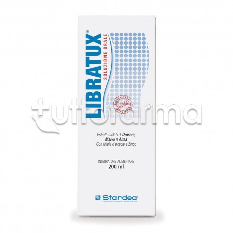 Stardea Libratux Integratore per le Secrezioni Bronchiali Flacone 200ml Stardea Libratux Integratore per le Secrezioni Bronchiali Flacone 200ml