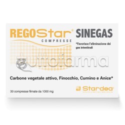 Stardea Renostar Sinegas Integratore per i Gas Intestinali 30 Compresse Stardea Renostar Sinegas Integratore per i Gas Intestinali 30 Compresse
