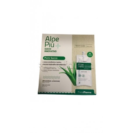 PromoPharma Aloe Più Succo Puro per Depurare 10 Stick PromoPharma Aloe Più Succo Puro per Depurare 10 Stick